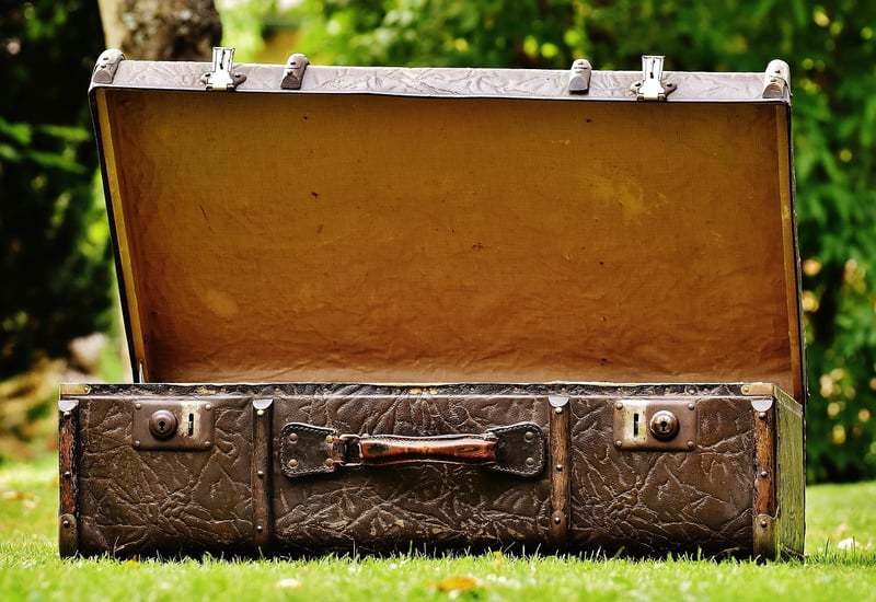 Vintage Suitcase Coffee Table