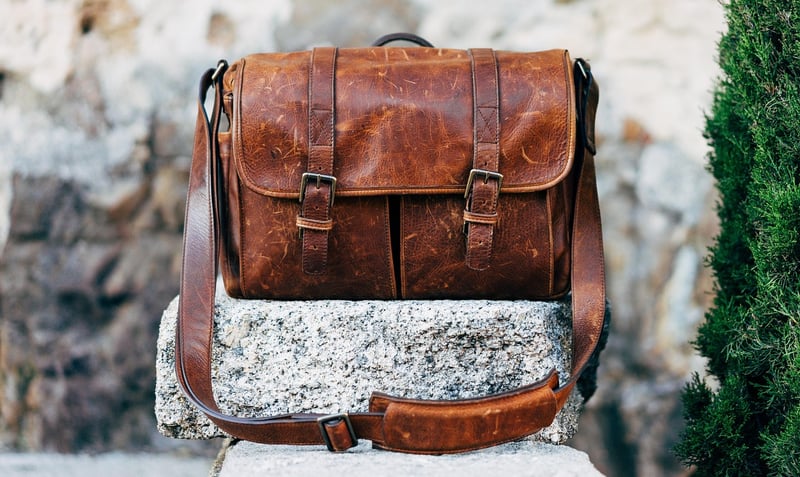 Upcycled Leather Bag